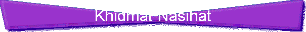 Khidmat Nasihat
